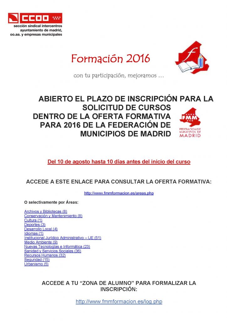 Oferta Formacion FMM