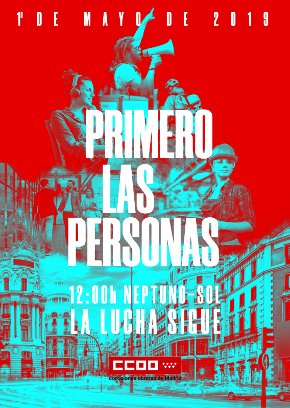 cartel CCOOMadrid web