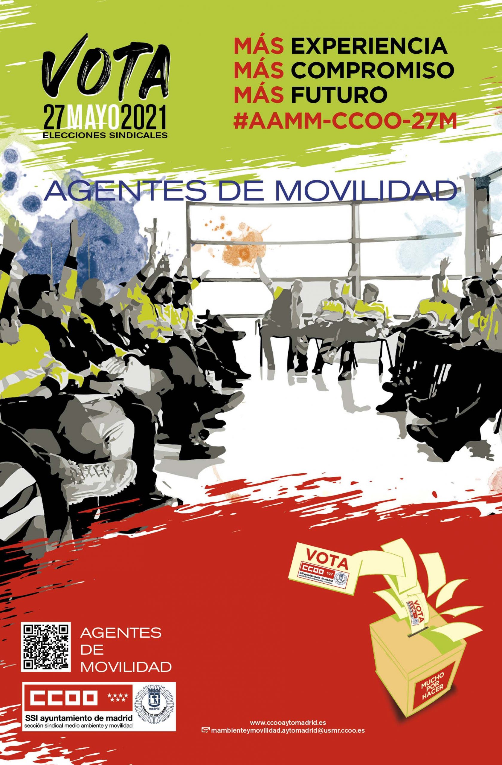 Cartel AGM CCOO